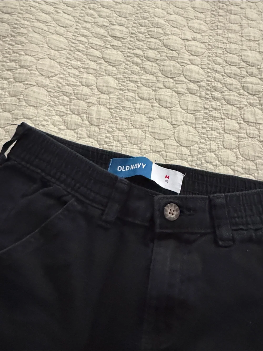 Old Navy Black Cargo Wide-Leg Kids Pants